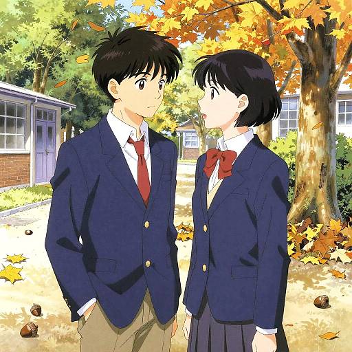 Childhood Rivals Sharing Secrets