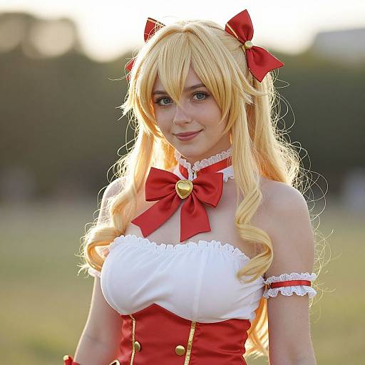 Realistic Cure Moonlight Cosplay Photo