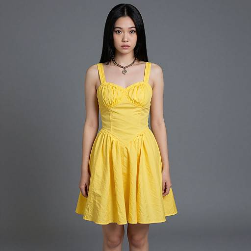 Realistic Parody of Jane in Yellow Dress