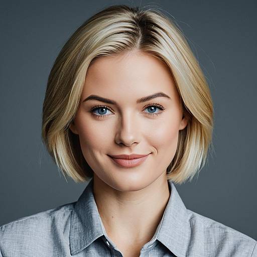 Realistic Portrait of a Confident Woman