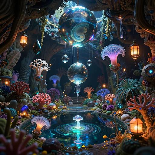 Shamanic Fantasy Midnight Cenote