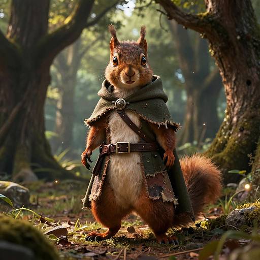 Epic Male Squirrel Furry in Oak Grove