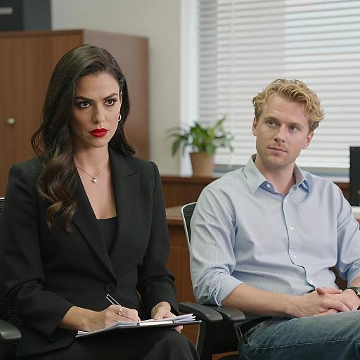 Professional Office Setting with Contrast