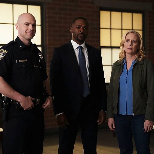 Dramatic Scene in a Dimly Lit Room