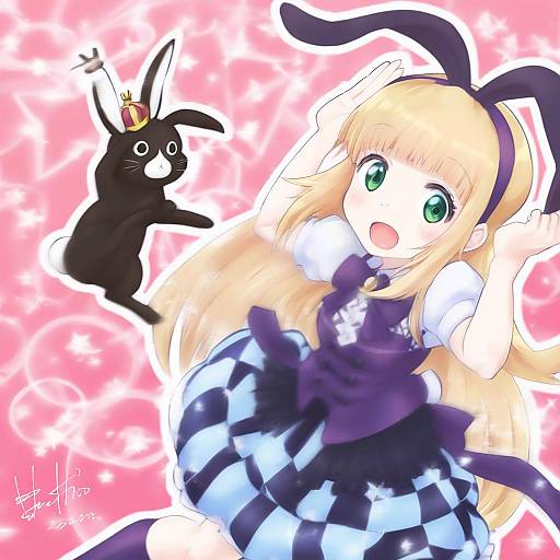 Illustration of Anko (gochiusa), gochuumon wa usagi desu ka? in the style of Hori shin