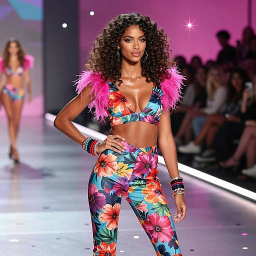 Vibrant Runway Fashion Show Inspiration