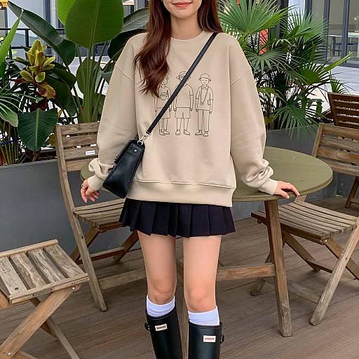 Casual Outdoor Portrait of Young Woman