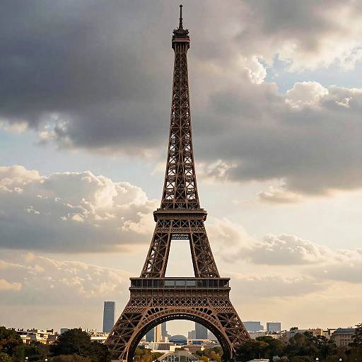 Futuristic Upside Down Eiffel Tower