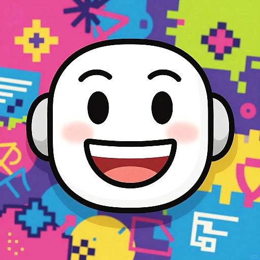 Cartoonish AI Humanoid Meme Profile