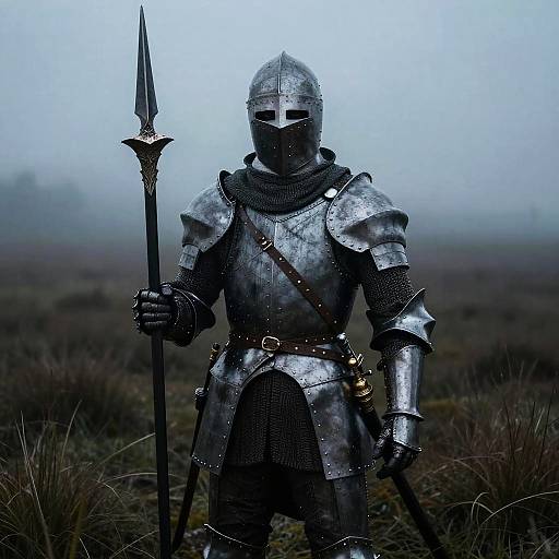 Cursed Knight in Foggy Marshlands