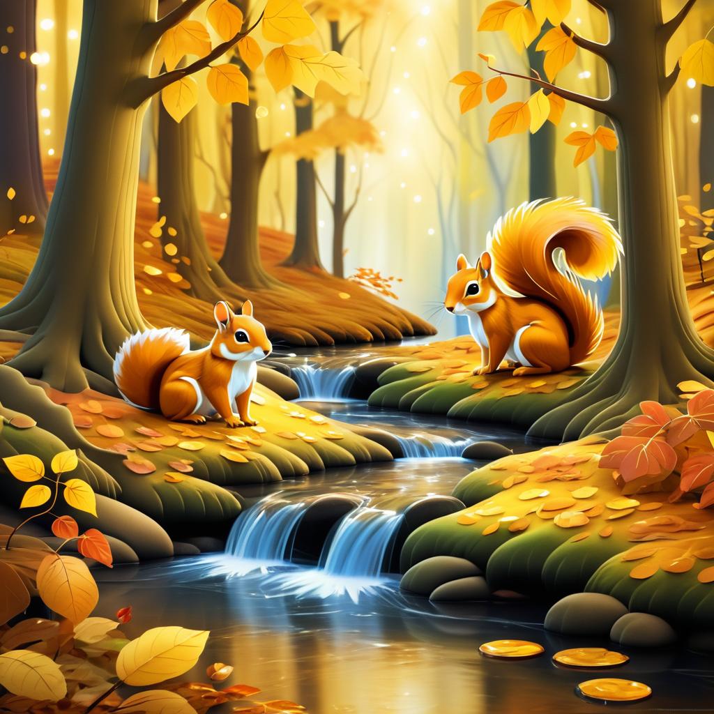 Enchanting Autumn Forest Serenity