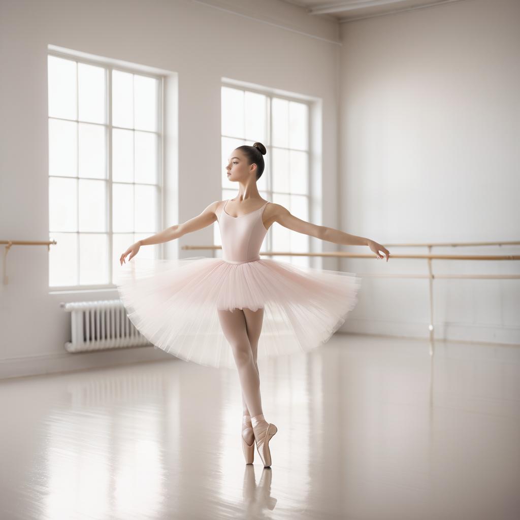 Timeless Elegance: Ballerina in Vintage Style