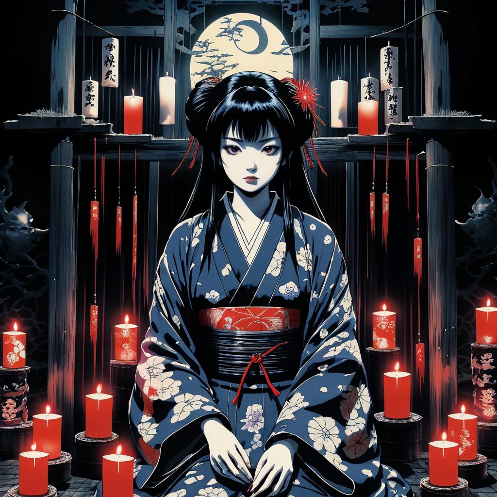 Vengeful Spirit in a Haunted Shrine