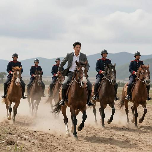 Dynamic Pursuit Across Sandy Terrain