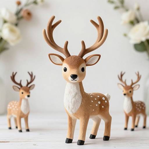 Elegant Deer-Themed Baptism Ideas