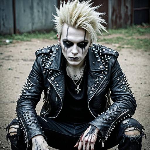 Zombie King Gothic Cosplay Portrait