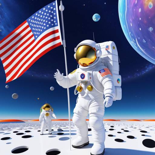 Transforming Astronaut in Cosmic Station