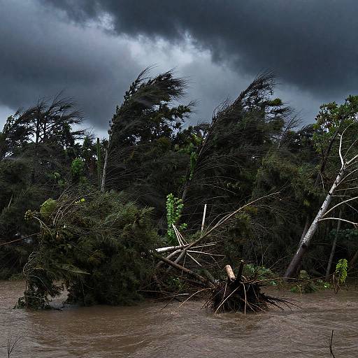 Stormy Mayhem in Dense Forest