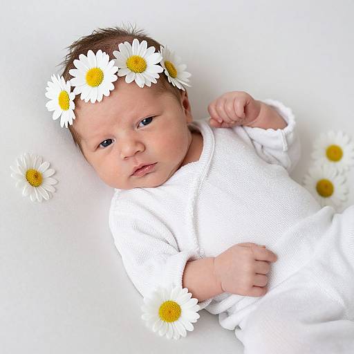 Realistic Newborn Daisy Outfit Boy