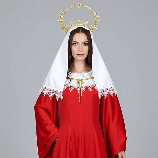 Virgin Mary Fancy Dress Costume