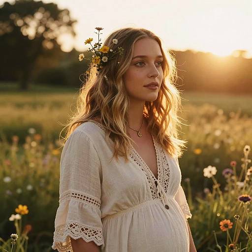 Millie Bobby Brown Bohemian Maternity