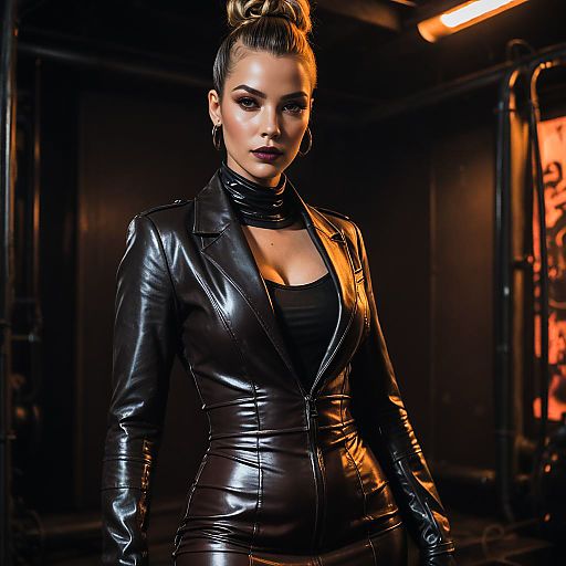 Fierce Drag Queen in Metro Style
