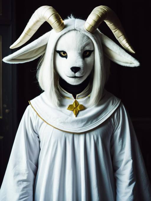 Realistic Asriel Dreemurr Cosplay Photo