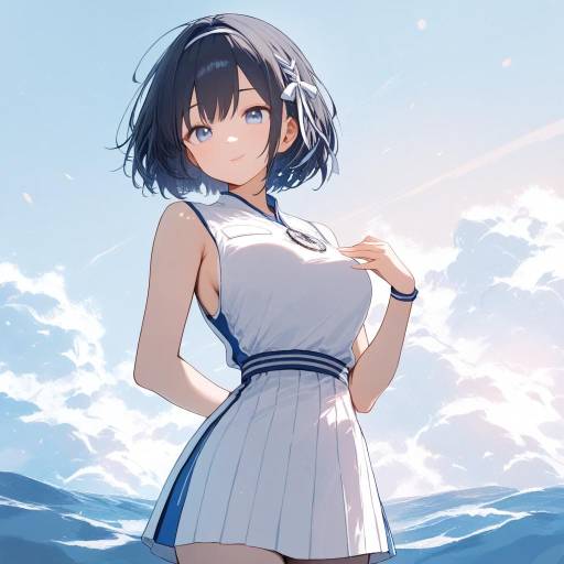 Optimistic Admiral in Twilight Sea Mist