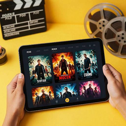 Dynamic Movie Poster Maker App