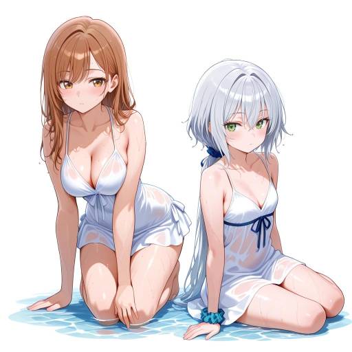 Playful Duo in Chic Summer Styles Playful Duo in Chic Summer Styles