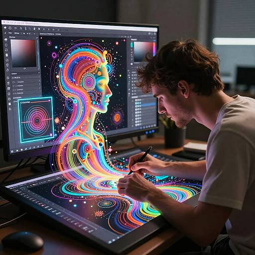 AI Image Editor Concept Art