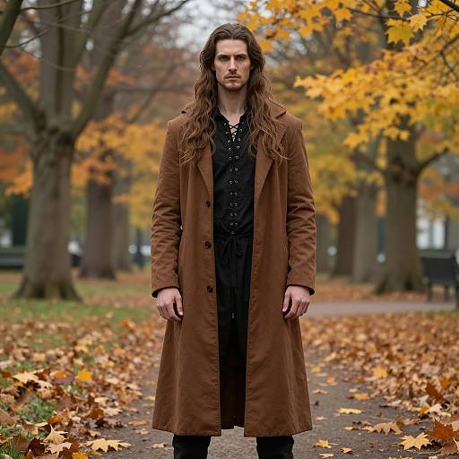 Serious Fantasy Portrait for Halloween