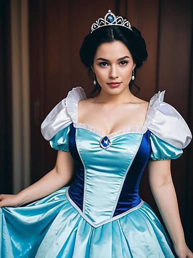 Realistic Disney Princess Cosplay Portrait