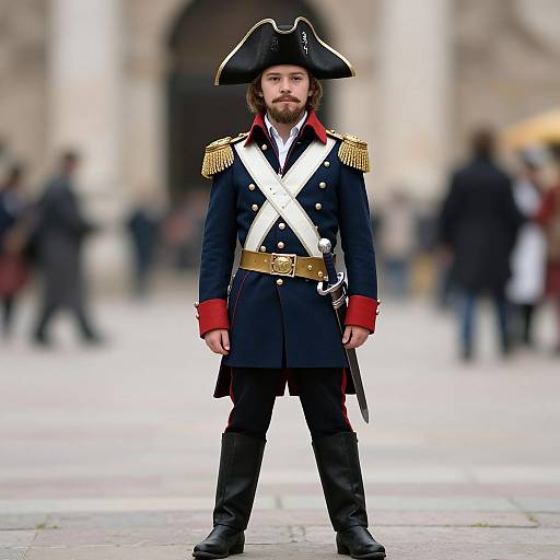 Napoleon Era Male Costume Portrait
