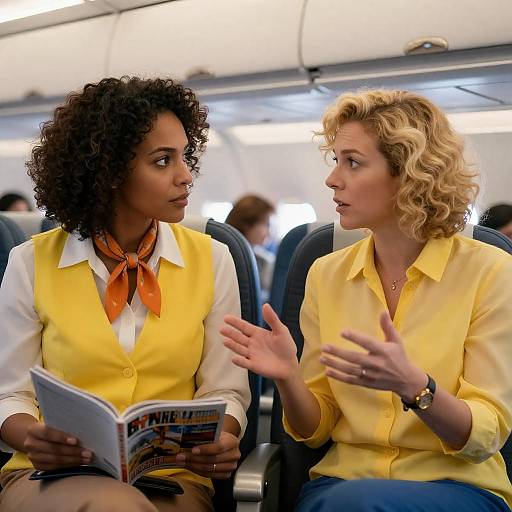 Dynamic Exchange in Airplane Cabin