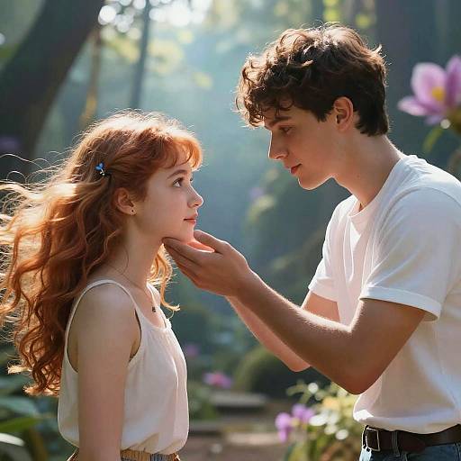 Magical Gender Transformation Scene