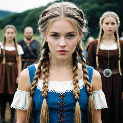 Viking-Themed Fancy Dress for Girls