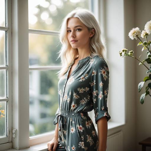 Serene Portrait of a Young Woman