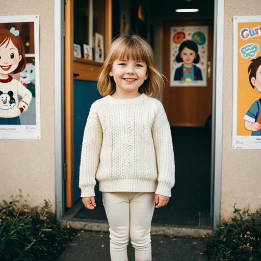 Charming Toddler Fashion Portrait Outdoors