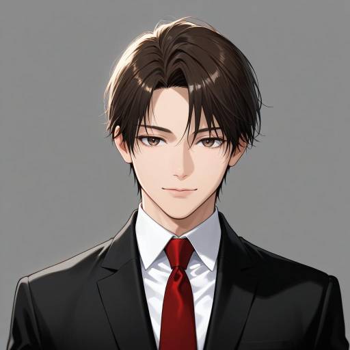 Distinguished Middle-Aged Man in Formal Attire Distinguished Middle-Aged Man in Formal Attire