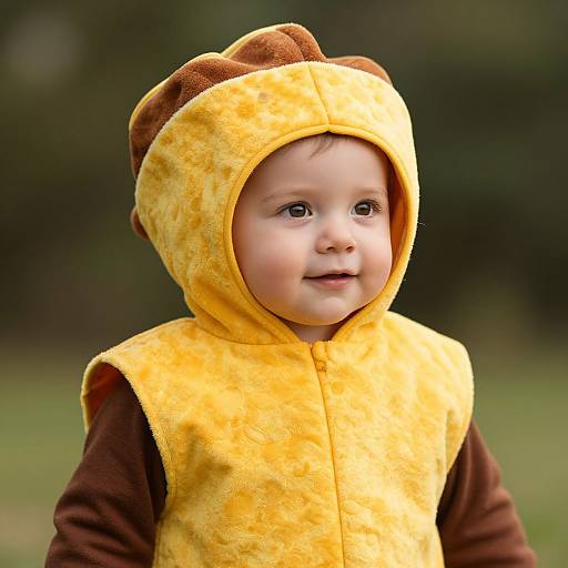 Adorable Toddler in Taco Costume