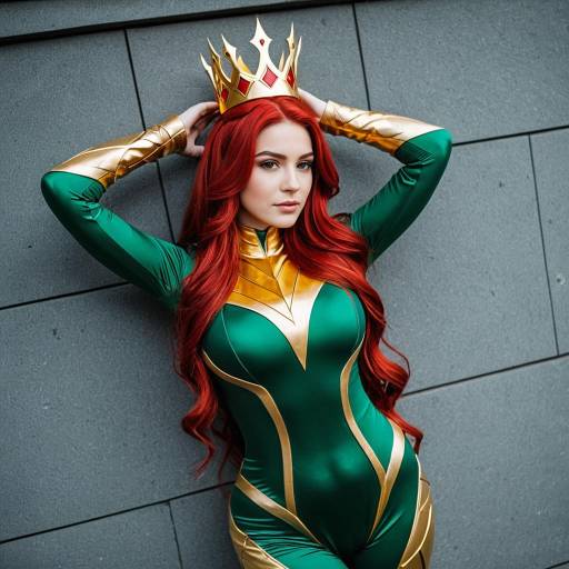 Elegant Mera Cosplay Costume Design
