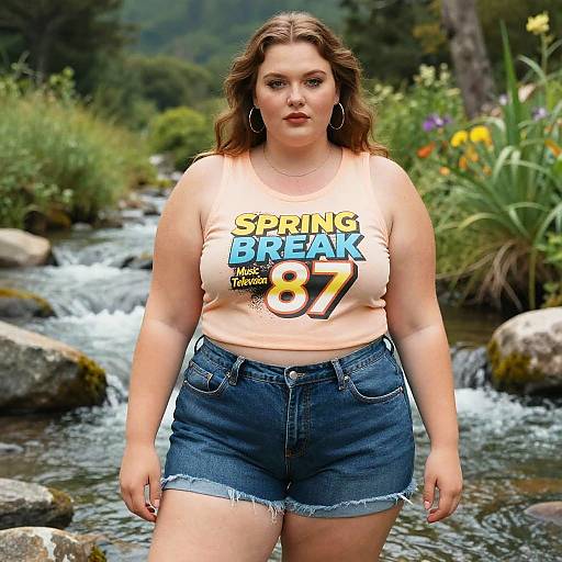 Plus-Size Heroine at Mountain View