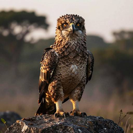 Majestic Raptor at Dawn
