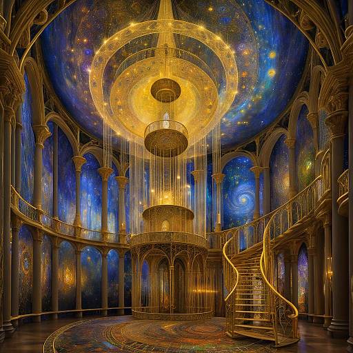 Mystical Dreamweaver Castle Interior