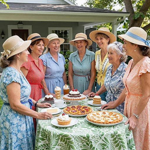 Joyful Vintage Garden Gathering