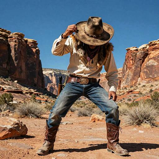 Rango in Stylized Wild West