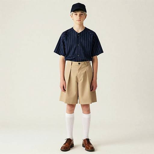Pastel Analog Teen in Baseball Skirt
