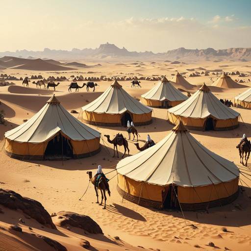 Dreamy Arabian Desert in Classic Style