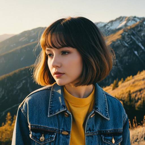 Chic Bob Hairstyle in Mountain Overlook Chic Bob Hairstyle in Mountain Overlook